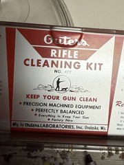Vintage Outers 30 Carbine Cal Original Metal Box Incomplete Kit For Parts Gun