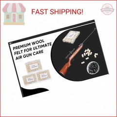 Cleaning Cotton Wool Felt Airgun Cleaning Pellets for Maintenance .25 Caliber Pe