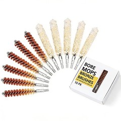 9mm Pistol Bore Cleaning Brushes Replacement Kit Bore Mop Brushes Cleaning Kit