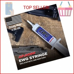 Slip2000 Extreme Weapons Grease Syringe (EWG), 1 Fluid Ounce / 30 Milliliters, (