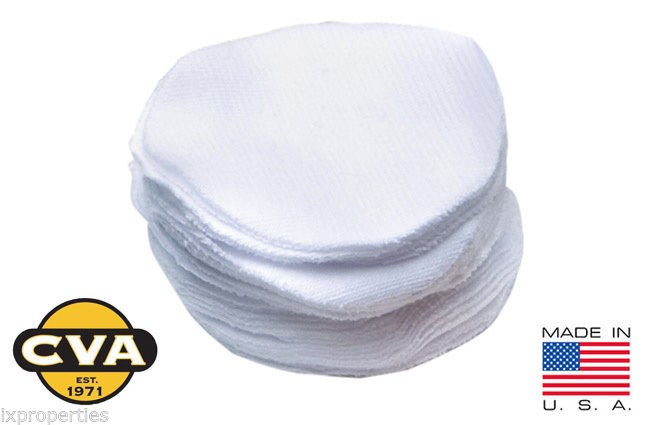 CVA Cleaning Patches – 100 Count – 2″ Cotton Patches