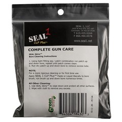 SEAL SKINZ Gun Cleaning Patches For .38-.45 Cal, 2.25″ Cotton, CLP Paste #SS-12
