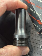 VINTAGE LYMAN CUTTS COMPENSATOR 16 GAUGE FULL CHOKE TUBE W/ BOX STEEL NOS