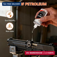 4.4 oz Airsoft Oil lubricating with Needle Oiler Pure Silicone Lubricant Airsoft