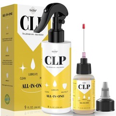 Gun Oil 8 oz & 1 oz Needle Oiler Gun Lubricant, Multi-Purpose Gun Cleaning Ki…