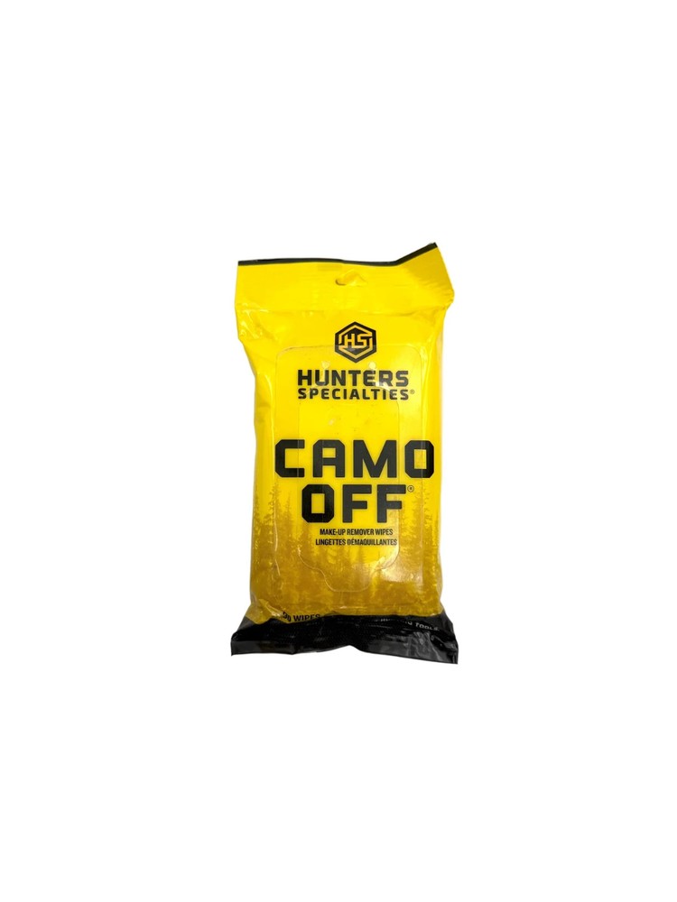 Hunters Specialties Camo Off Make-Up Remover Wipes – 30ct – PACK OF 2 TOTAL!!