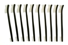 New 30pc 7″ Double Ended Gun Cleaning Brush Plastic Handle Set – Nylon Bristles