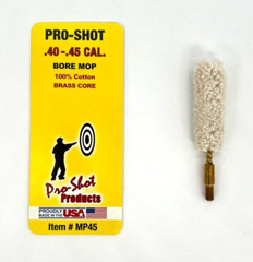 Pro-Shot Bore Mop & Spear Tip Jag Set For .45 Cal. Pistol