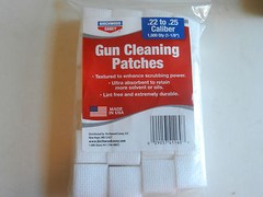 Birchwood Casey BWC Gun Cleaning 1000 Patches; 22-25 cal; 1-1/8″; 41160
