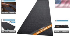 USA-Made Gun Cleaning Pad – Large 16″ x 59″ Waterproof Surface Protector