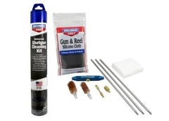 Universal Shotgun Cleaning Kit for 12 Gauge and 20 Gauge with Brushes Cloths Rod