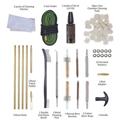 Universal Cleaning Kit for .22 .223Cal 5.56mm .22LR, Including Bore Chamber B…