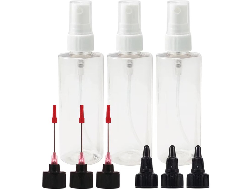 MidwayUSA Gun Cleaning Solvent and Gun Oil Bottles 4oz 3PK