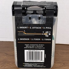 Hoppe’s -Bore Snake- 12 Ga.- Includes T-Handle- New, Sealed. Torn Label.