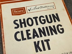Sears Ted Williams shotgun cleaning kit, multi caliber