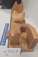 Custom Wood Gun Cleaning/ Repair Rest Fixture W/Rest Pad Beautiful Sporting Tool