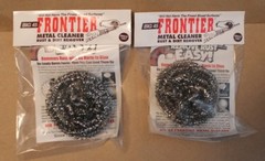 Big 45 Frontier Metal Cleaner Pads Lot of 2 Rust and Dirt Remover New Ships Free