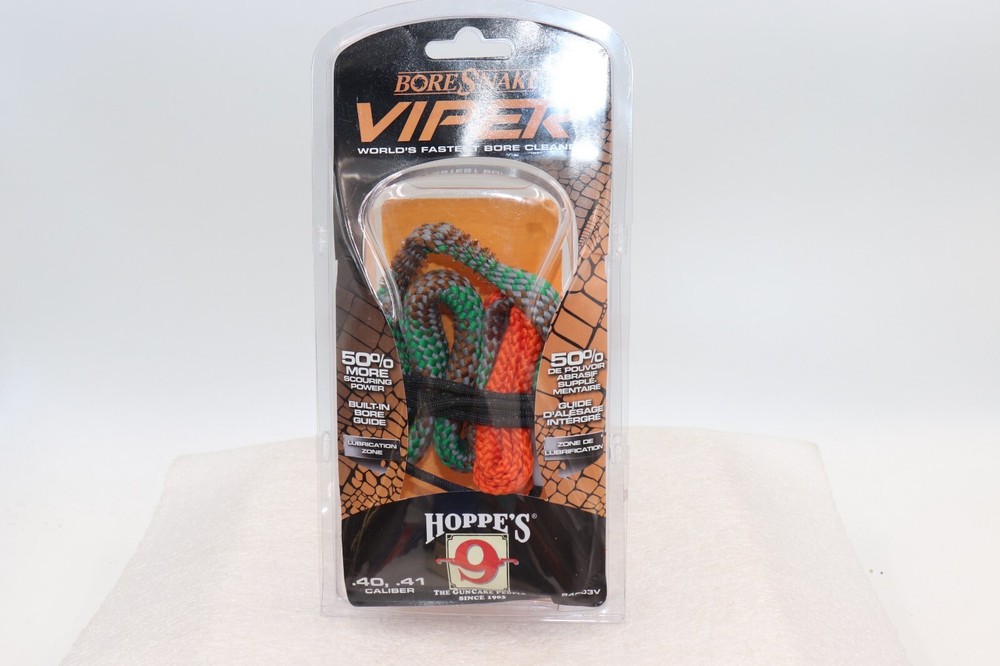 Hoppes BoreSnake Bore Cleaner .40/.41 Caliber Pistol Cleaner