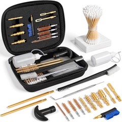 Comprehensive .22 to .45 Cal Gun Cleaning Kit – High-Quality Brass Components