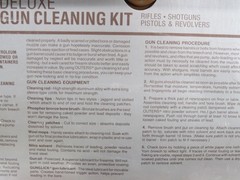 Vintage Outers Rifle Gun Cleaning Kit Good Condition Brown Case