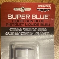 Birchwood Casey SUPER BLUE Liquid Gun Blue FOR BLUEING POLISHED HARDENED STEELS