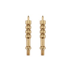 .30 Caliber Solid Brass Spear Pointed Jag Gun Clean Accessories Brass Pack of 2
