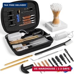 GLORYFIRE Universal Gun Cleaning Kit Fits .22 .357/9mm .38 .40 .45 Cal Handguns