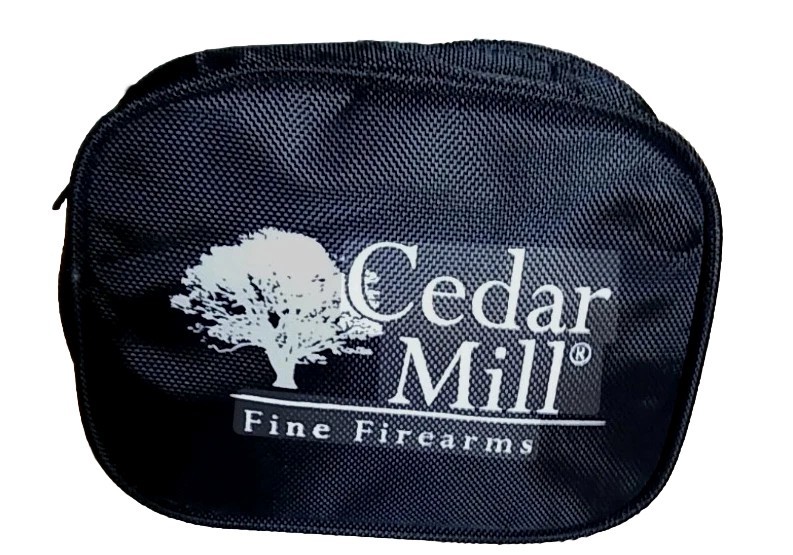 Cedar Mill Fine Firearms cleaning kit Bore Snake CLP pistol/rifle compact case