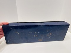 Vintage JC Higgins Gun Cleaning Kit Metal Case Sears Roebuck Bluer Solvent