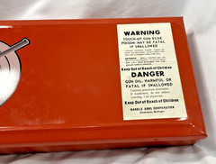 Vintage Marbles Gun cleaning kit, Tin box Original sleeve, Unused Excellent