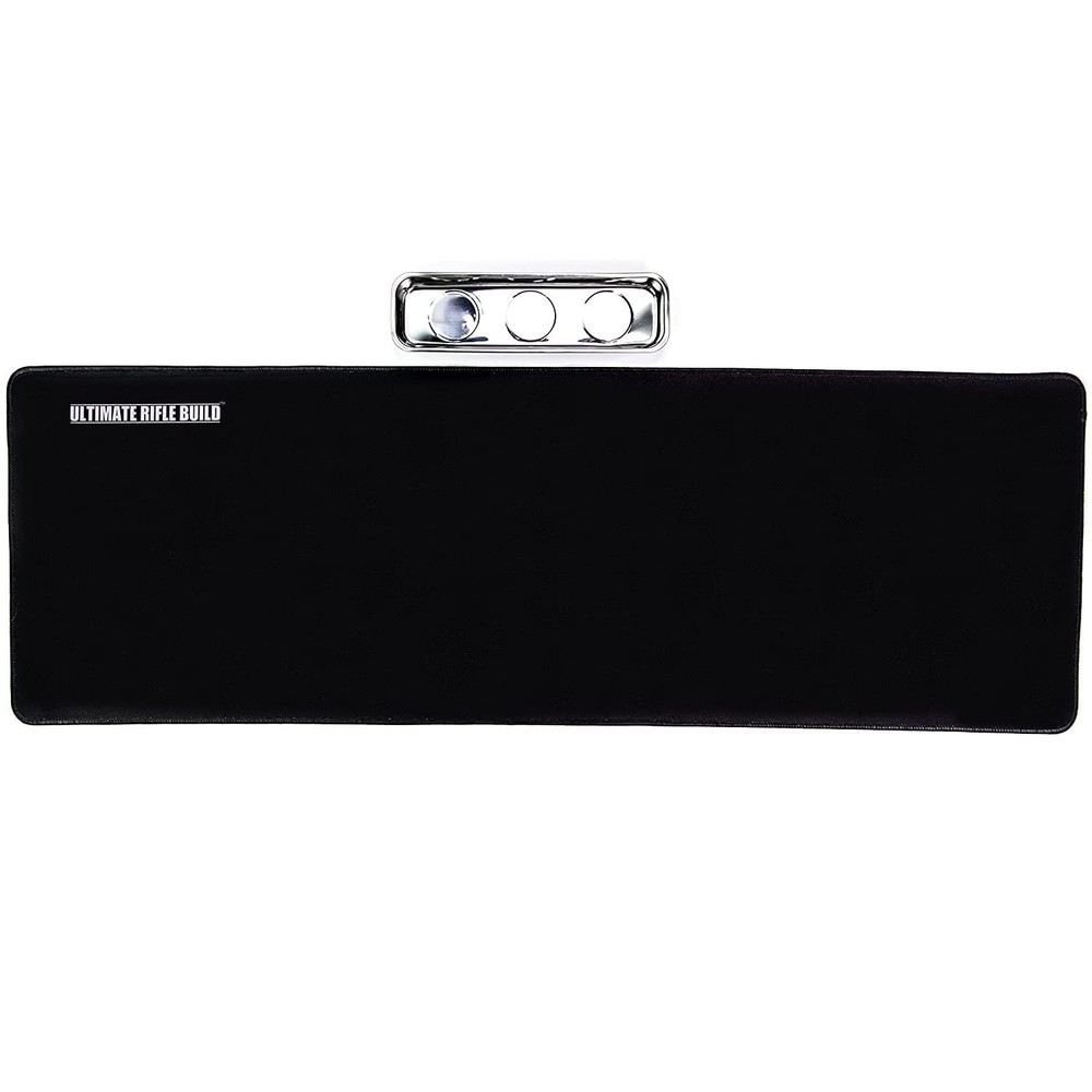 Ultimate Rifle Build Cleaning Mat with Stitched Edges, Non-Slip (12″x36″ – with