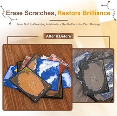 Card Care Clean Kit with Plastic Case for Trading and Collectible Cards