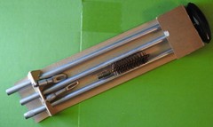 Vintage OUTERS Shotgun Cleaning Rod with Tips, 32″ Rod, Duraluminum