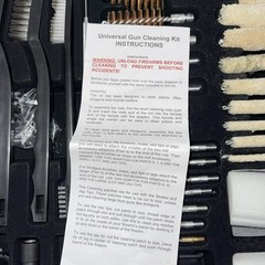 Winchester gun cleaning kit in briefcase style carrier 62 piece USED