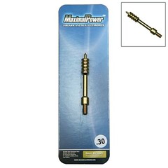 MaximalPower 3PK Firearm Tool Solid Brass Cleaning Jags For Size .22 .30 .357Cal