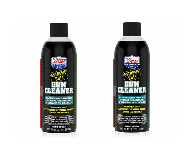 Lucas Oil 10905 Extreme Duty Contact Gun Cleaner 11 oz. Aerosol – Qty 2
