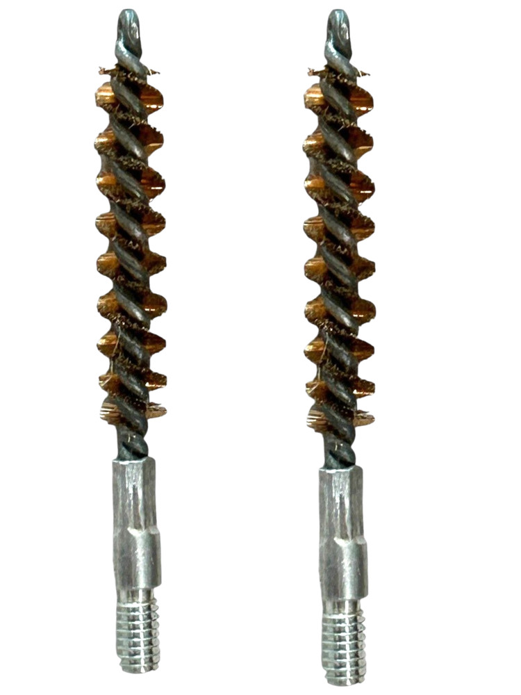 Two Bore Brushes for Cleaning .25 / .257 Handguns Phosphor Bronze – KleenBore
