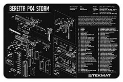 Tekmat Armorers Bench Mat 11″x17″ Beretta Px4 Pistol – 17-BER-PX4