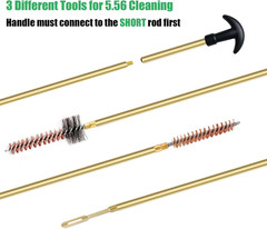 Professional Gun Cleaning Kit for 5.56/.223 Rifles and Pistols with Accessories