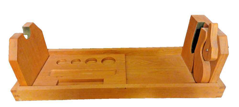 Beautiful Custom Made Wooden Gun Cleaning Station – Rifle Or Shotgun stand