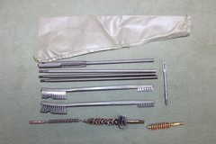 US Military Issue Rifle Long Gun Cleaning Kit with A2 Buttstock Pouch .223 5.56
