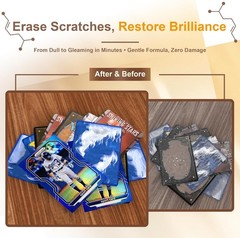 17-in-1 Card Cleaning Kit Plastic Case Polishing Restoration for Trading Sports