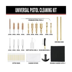 Gun Cleaning Kit Universal Handgun Cleaning Kit 25 in 1 Pistol Cleaning Kit f…