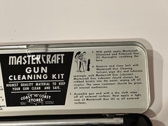 Vintage Coast To Coast Master Craft Shotgun Cleaning Kit 12 Gauge ~ Near Mint!