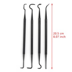 24Pcs Gun Cleaning Nylon Picks Tools Kit Rifle Pistol Clean Tool 6 Sets US