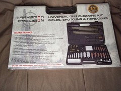 NIB Marksman Precision Universal Gun Cleaning Kit Machined BRASS Jags & Tips!