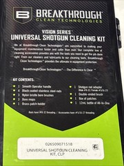 Shotgun Cleaning Kit For 12 & 20 Gauge & 410 Bore-Universal-16 Pieces