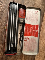 Vintage Sears Roebuck and Co Rifle Cleaning Kit No. 2145 for 30 Caliber Rifle