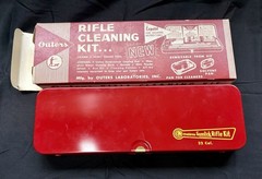 Vintage Outers Rifle Cleaning Kit No. 477 22 Cal. Excellent Condition