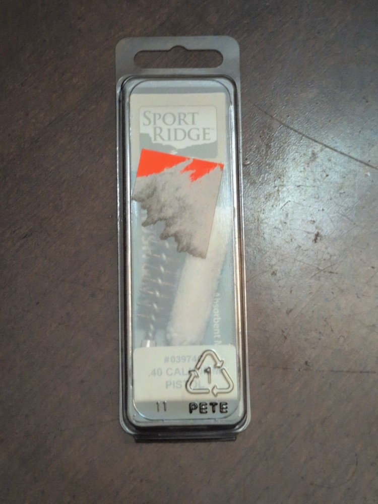 Sport Ridge .40Cal/10MM Pistol Brush & Mop 03974C